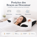 Travesseiro Cervical Ortopédica com Espuma de Memória – Conforto e Suporte para o Pescoço