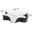 Travesseiro Cervical Ortopédica com Espuma de Memória – Conforto e Suporte para o Pescoço